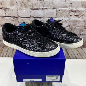 P448 JOHN SUPERNOVA SNEAKER WOMENS 37 BLACK PURPLE